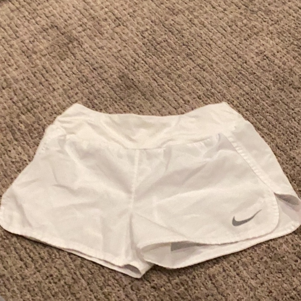 Nike, white shorts